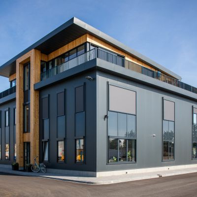 Kantoorpand gebouwd door Van Wiggen Bouw in Vianen