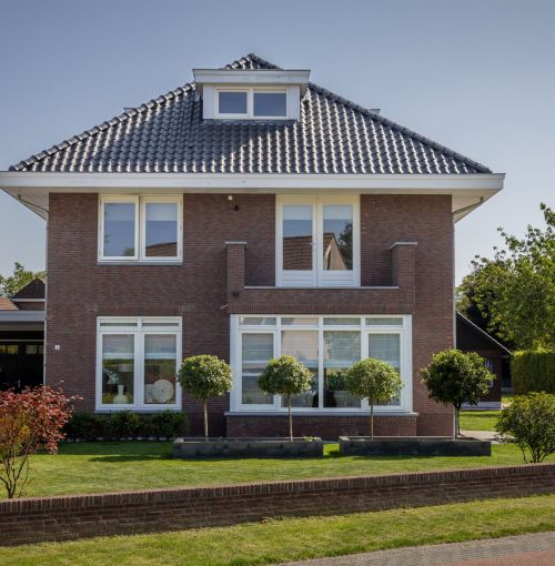 Vrijstaande woning in Houten in jaren 30 stijl