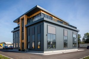 Kantoorpand gebouwd door Van Wiggen Bouw in Vianen